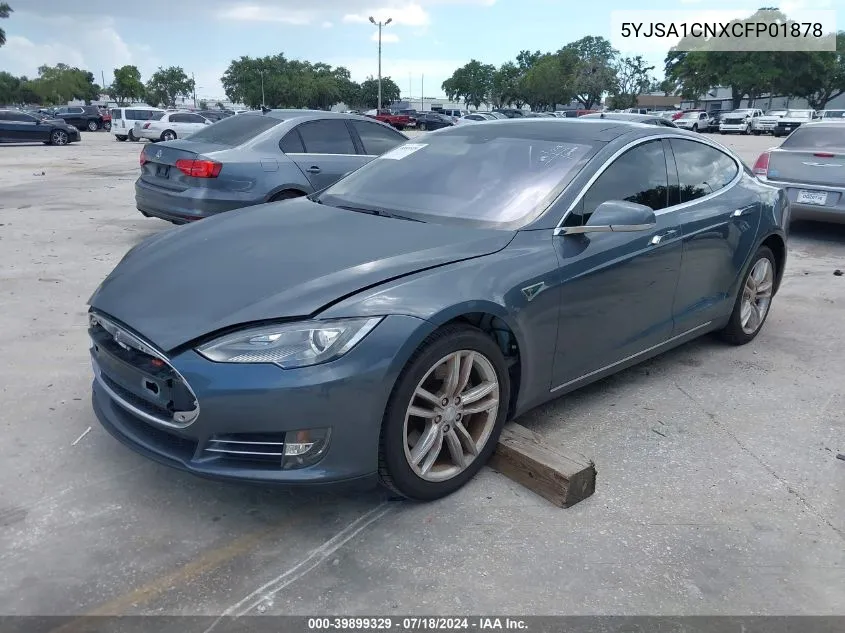 2012 Tesla Model S Signature VIN: 5YJSA1CNXCFP01878 Lot: 39899329