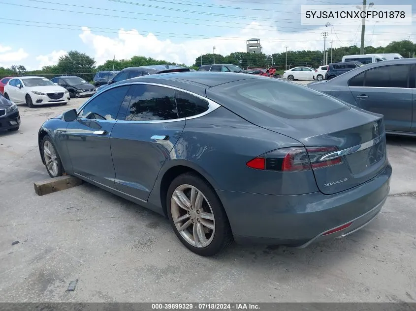 2012 Tesla Model S Signature VIN: 5YJSA1CNXCFP01878 Lot: 39899329