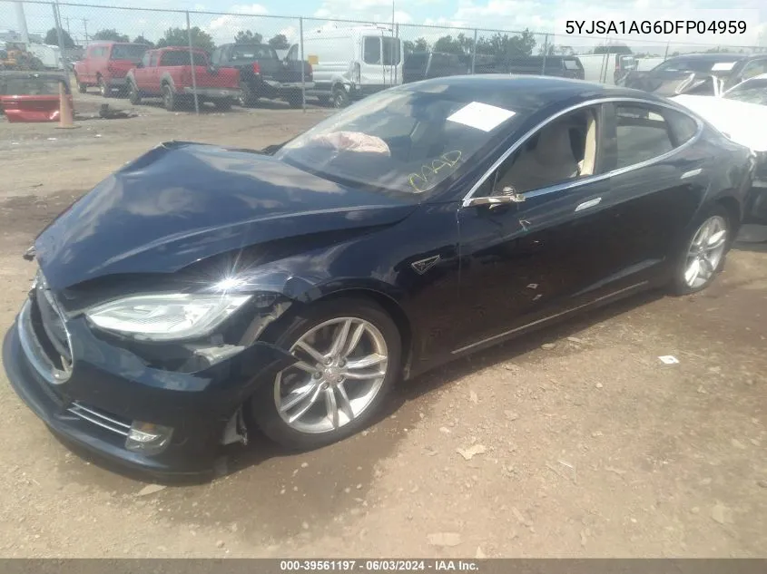 5YJSA1AG6DFP04959 2013 Tesla Model S