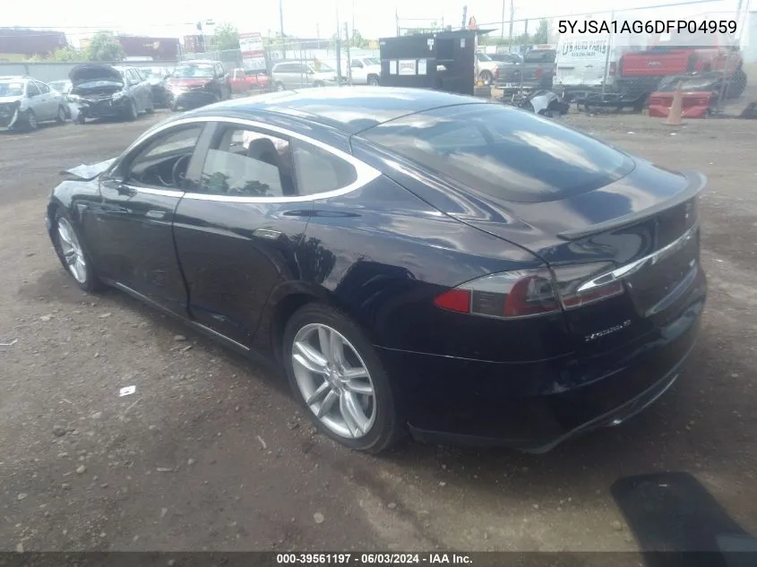 5YJSA1AG6DFP04959 2013 Tesla Model S