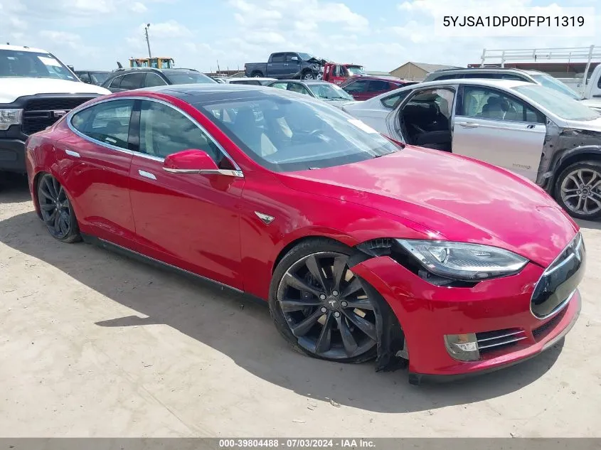 2013 Tesla Model S Performance VIN: 5YJSA1DP0DFP11319 Lot: 39804488