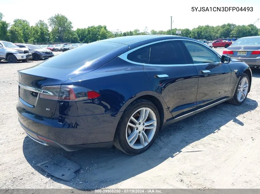 2013 Tesla Model S VIN: 5YJSA1CN3DFP04493 Lot: 39905250