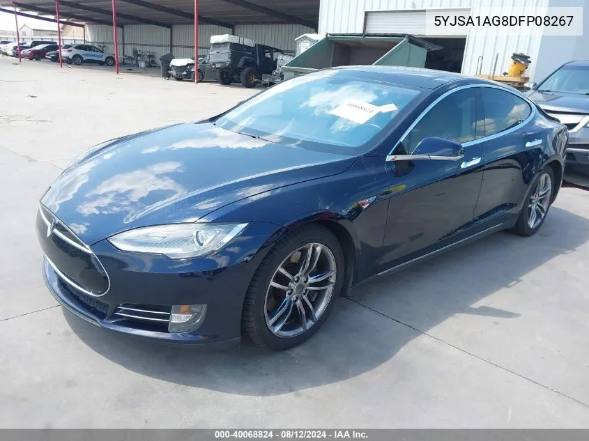 5YJSA1AG8DFP08267 2013 Tesla Model S