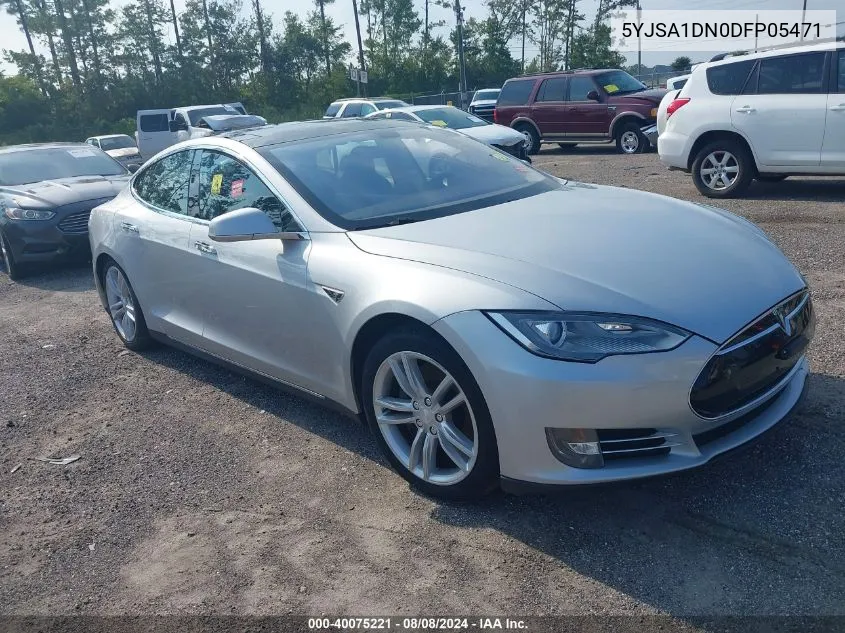 2013 Tesla Model S VIN: 5YJSA1DN0DFP05471 Lot: 40075221