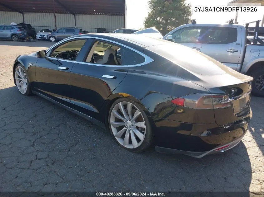 2013 Tesla Model S VIN: 5YJSA1CN9DFP13926 Lot: 40283326