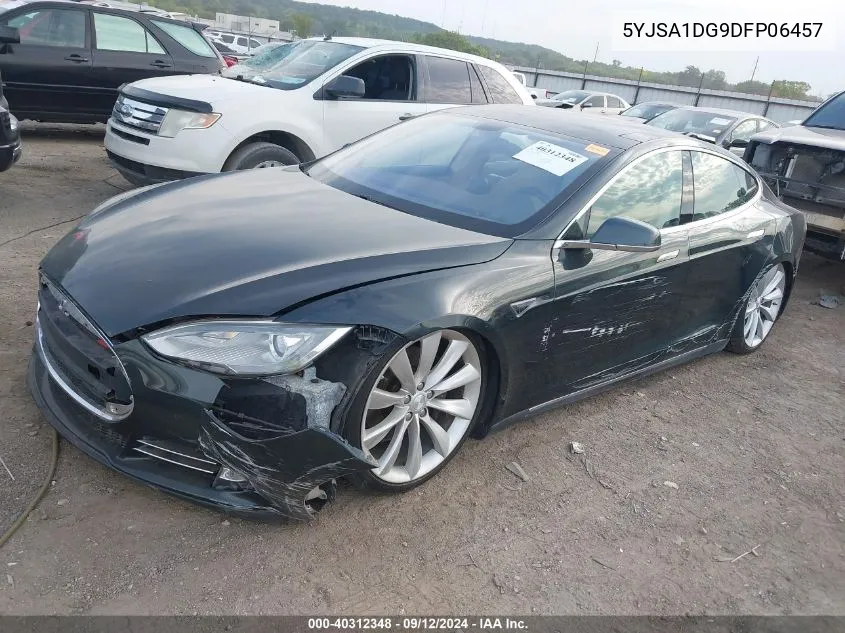 2013 Tesla Model S VIN: 5YJSA1DG9DFP06457 Lot: 40312348