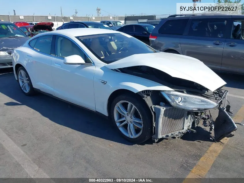 2013 Tesla Model S Performance VIN: 5YJSA1CP9DFP22627 Lot: 40322983