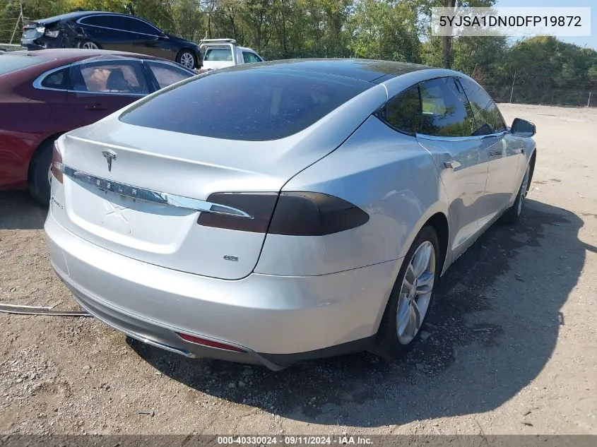 2013 Tesla Model S VIN: 5YJSA1DN0DFP19872 Lot: 40330024