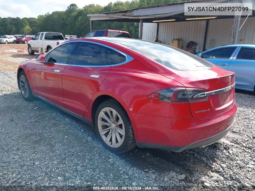 2013 Tesla Model S VIN: 5YJSA1CN4DFP27099 Lot: 40352926