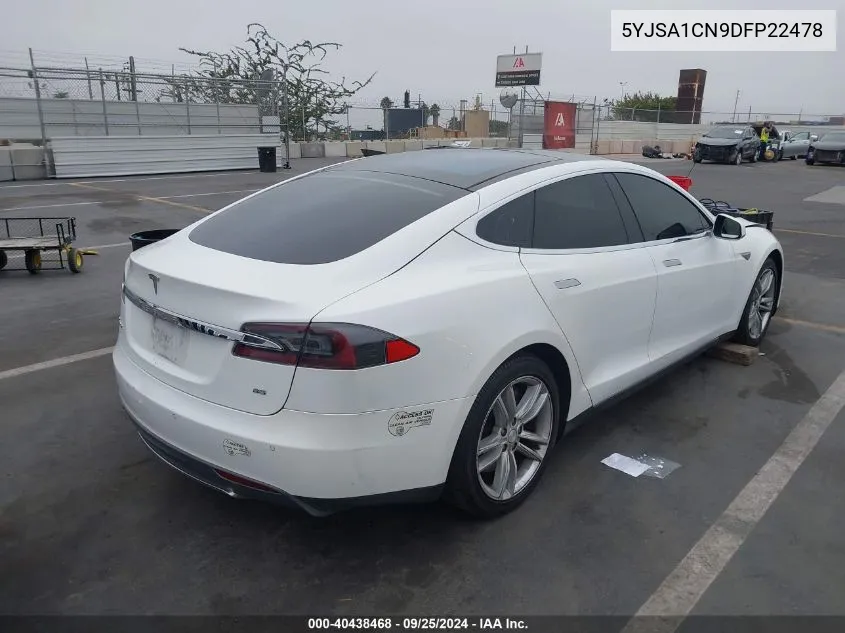 5YJSA1CN9DFP22478 2013 Tesla Model S