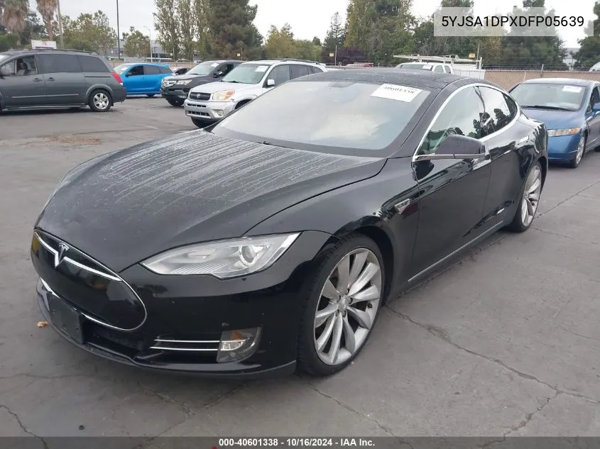 2013 Tesla Model S Performance VIN: 5YJSA1DPXDFP05639 Lot: 40601338