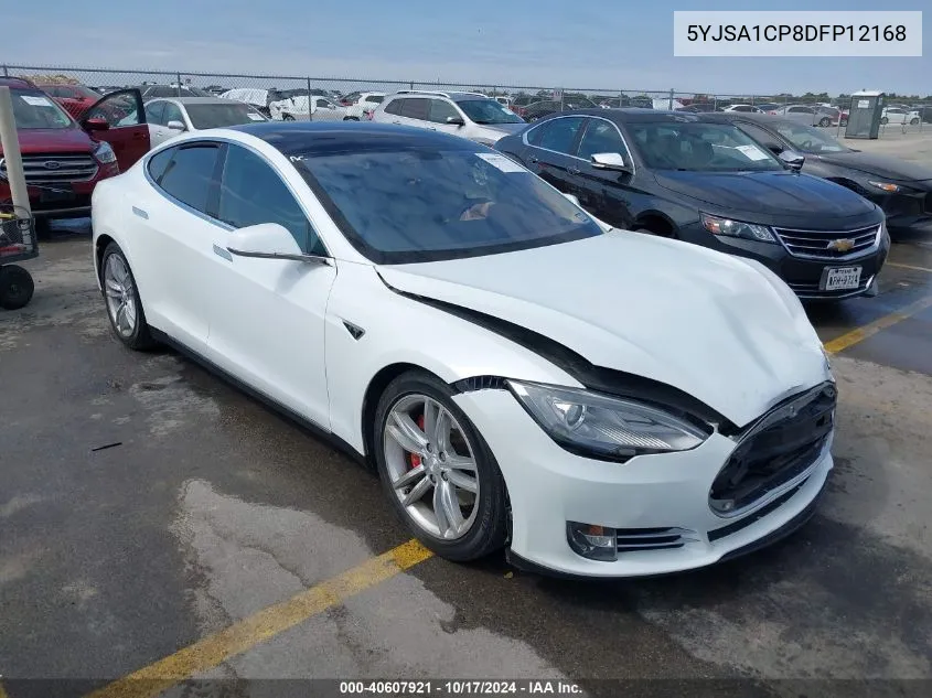 2013 Tesla Model S Performance VIN: 5YJSA1CP8DFP12168 Lot: 40607921