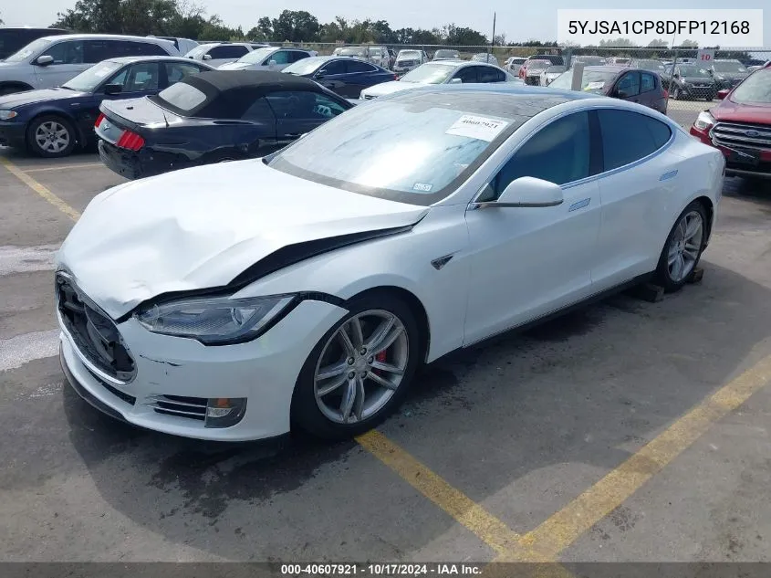 2013 Tesla Model S Performance VIN: 5YJSA1CP8DFP12168 Lot: 40607921