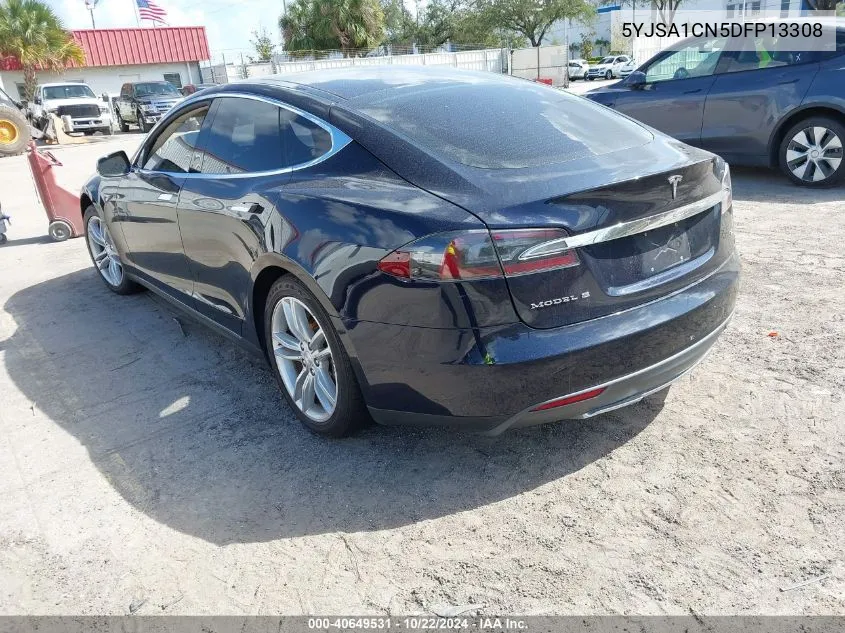 2013 Tesla Model S VIN: 5YJSA1CN5DFP13308 Lot: 40649531