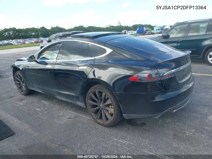 2013 Tesla Model S Performance VIN: 5YJSA1CP2DFP13364 Lot: 40728757