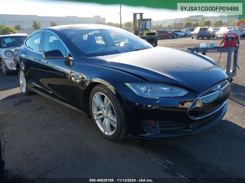 2013 Tesla Model S VIN: 5YJSA1CG0DFP09488 Lot: 40835189