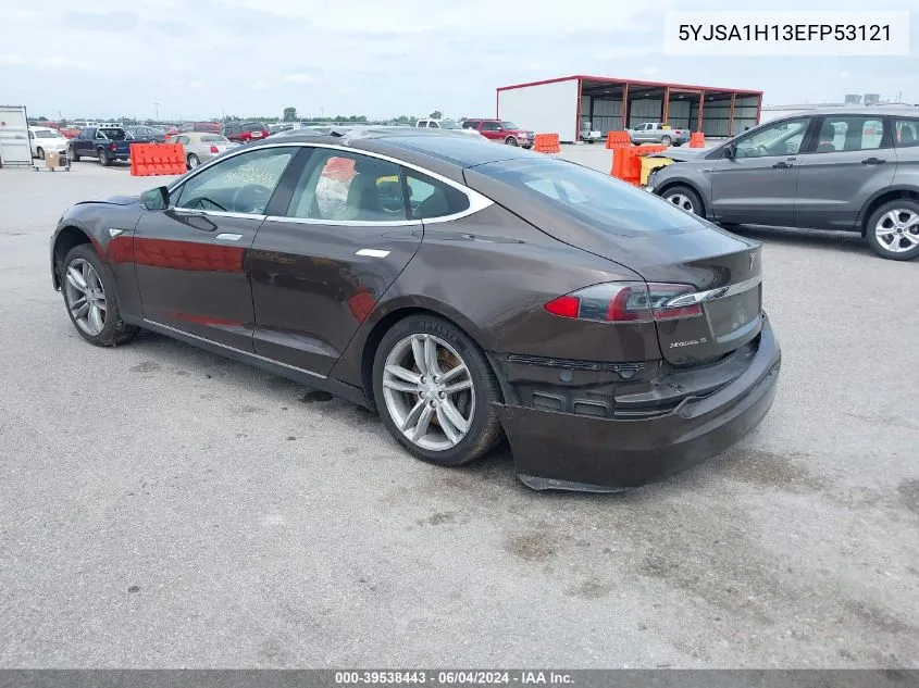 2014 Tesla Model S P85 VIN: 5YJSA1H13EFP53121 Lot: 39538443