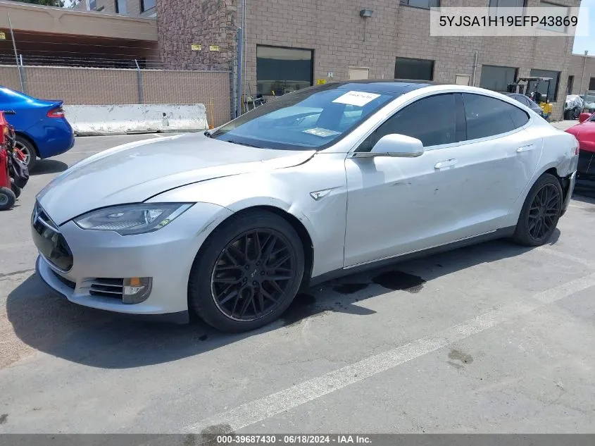 5YJSA1H19EFP43869 2014 Tesla Model S P85