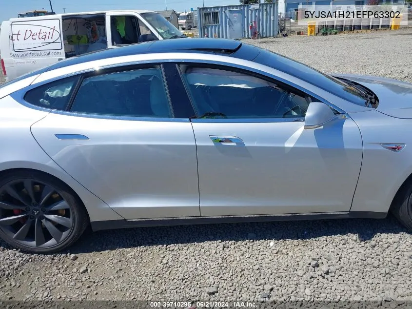 5YJSA1H21EFP63302 2014 Tesla Model S P85D