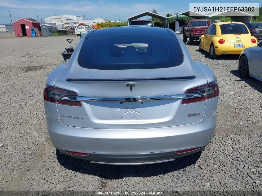 5YJSA1H21EFP63302 2014 Tesla Model S P85D