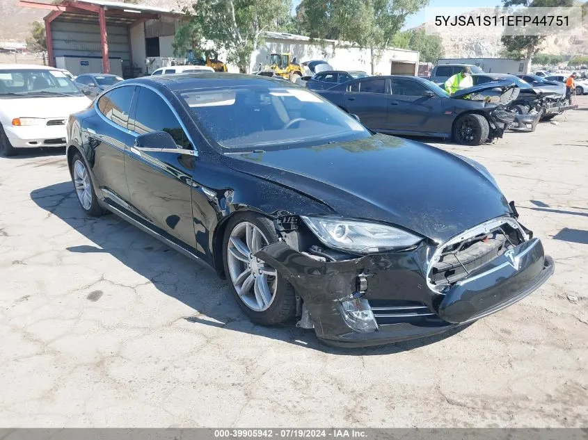 5YJSA1S11EFP44751 2014 Tesla Model S