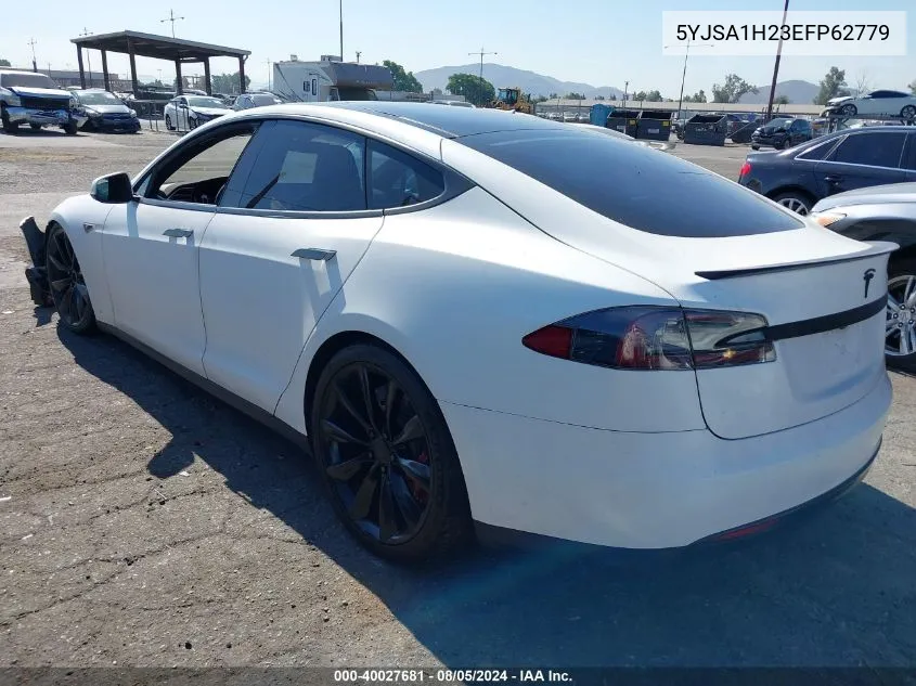 5YJSA1H23EFP62779 2014 Tesla Model S P85D