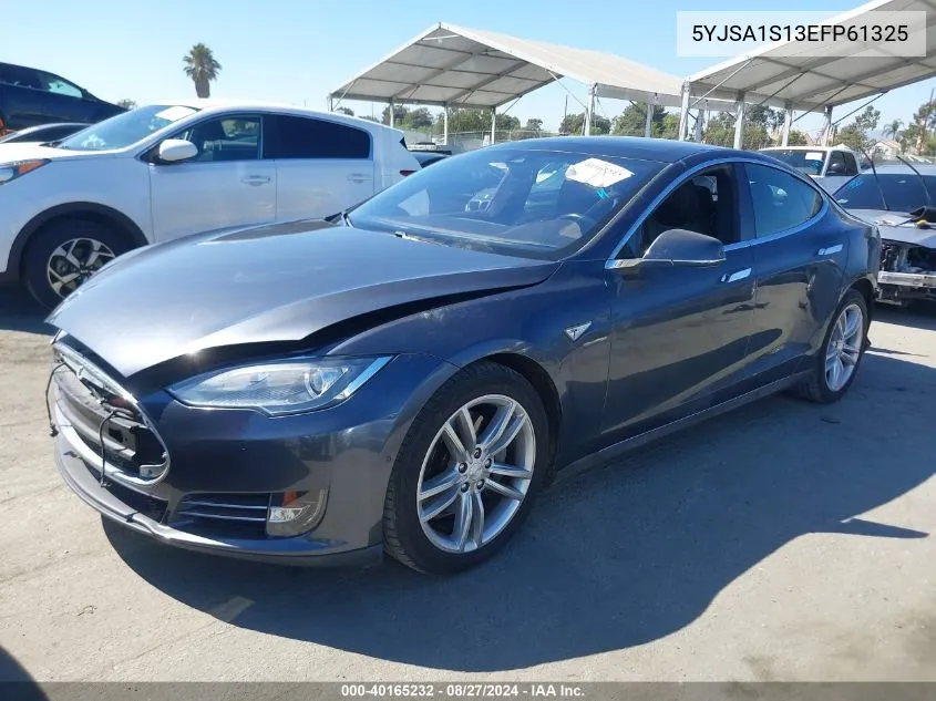 2014 Tesla Model S VIN: 5YJSA1S13EFP61325 Lot: 40165232