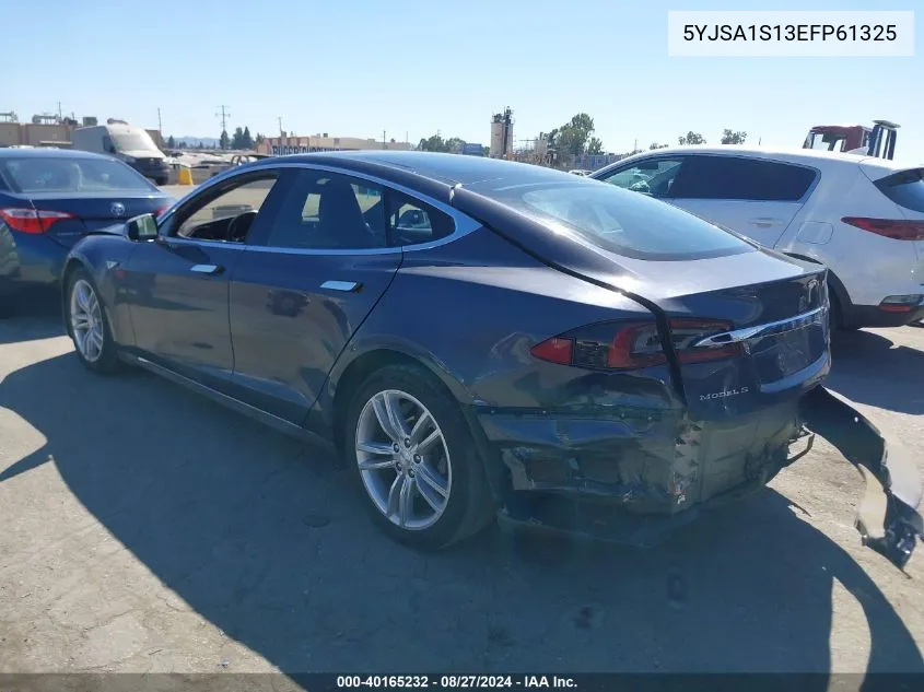 2014 Tesla Model S VIN: 5YJSA1S13EFP61325 Lot: 40165232