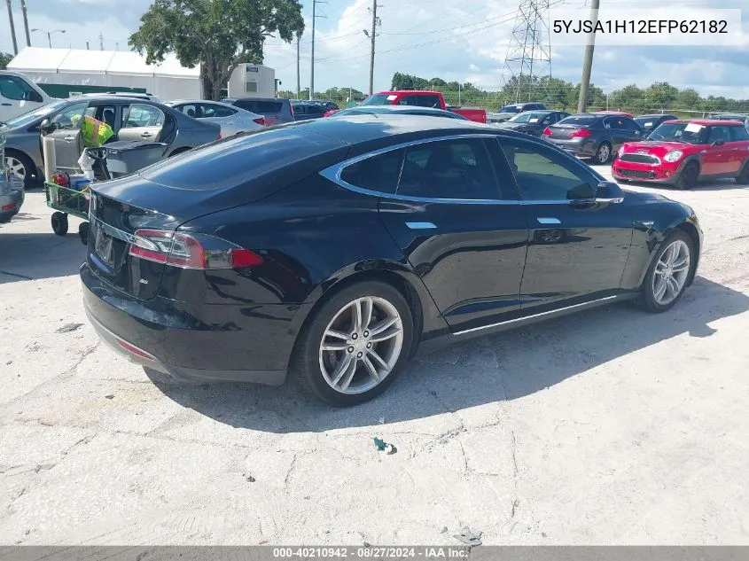 5YJSA1H12EFP62182 2014 Tesla Model S P85