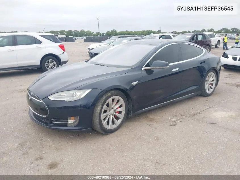 2014 Tesla Model S P85 VIN: 5YJSA1H13EFP36545 Lot: 40210985