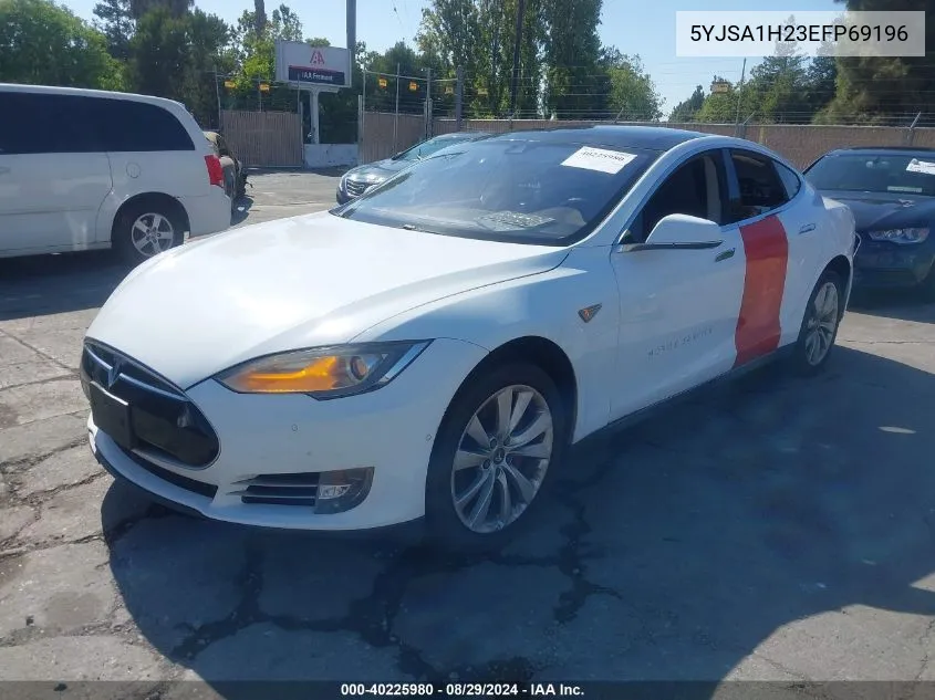 5YJSA1H23EFP69196 2014 Tesla Model S P85D