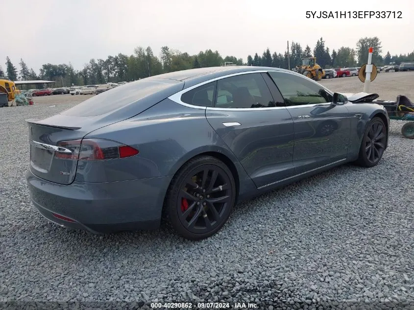 2014 Tesla Model S P85 VIN: 5YJSA1H13EFP33712 Lot: 40290862