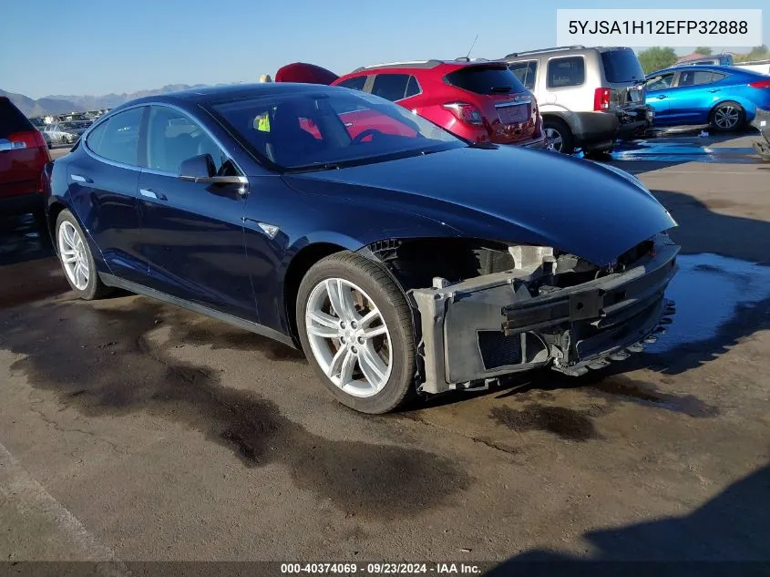 2014 Tesla Model S P85 VIN: 5YJSA1H12EFP32888 Lot: 40374069