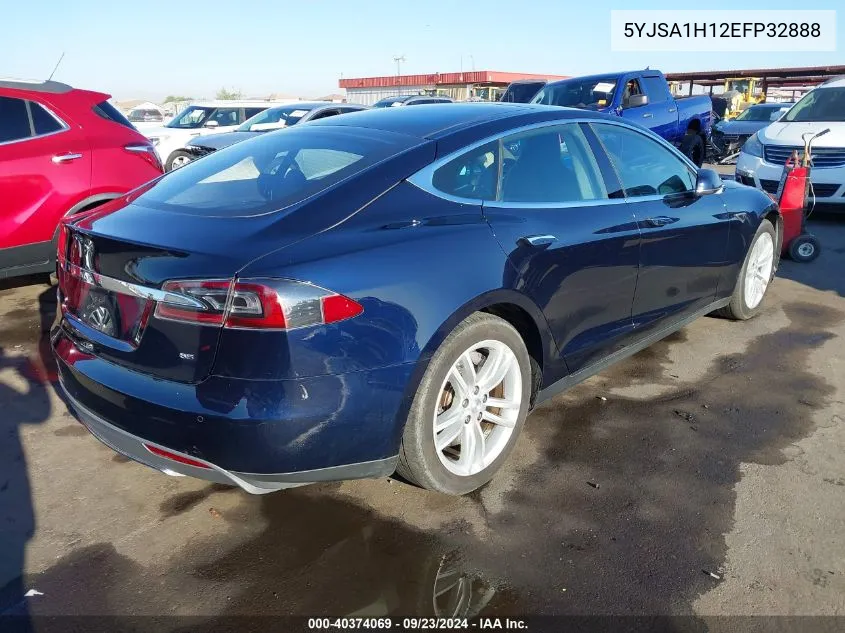 2014 Tesla Model S P85 VIN: 5YJSA1H12EFP32888 Lot: 40374069