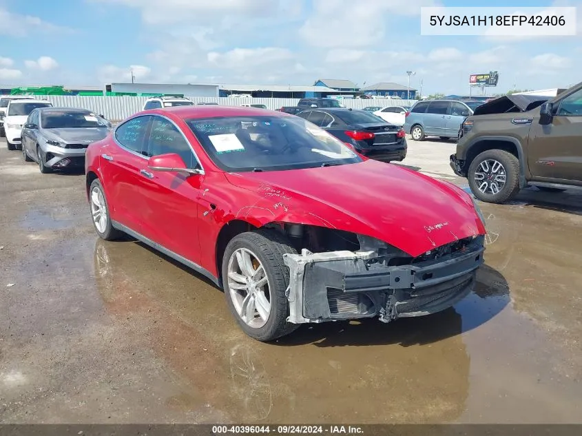 5YJSA1H18EFP42406 2014 Tesla Model S P85