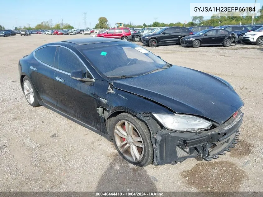 2014 Tesla Model S VIN: 5YJSA1H23EFP66184 Lot: 40444410