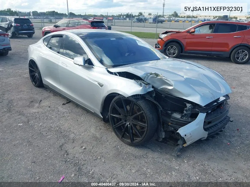 5YJSA1H1XEFP32301 2014 Tesla Model S P85