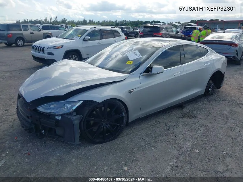 5YJSA1H1XEFP32301 2014 Tesla Model S P85