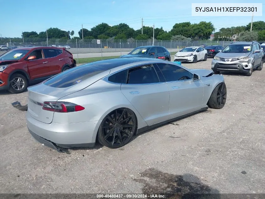 5YJSA1H1XEFP32301 2014 Tesla Model S P85