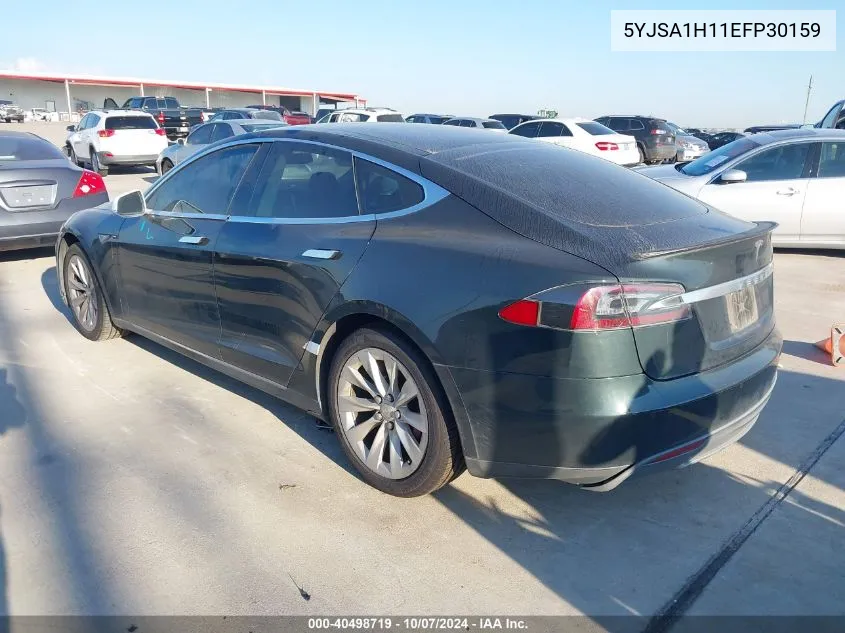 2014 Tesla Model S VIN: 5YJSA1H11EFP30159 Lot: 40498719