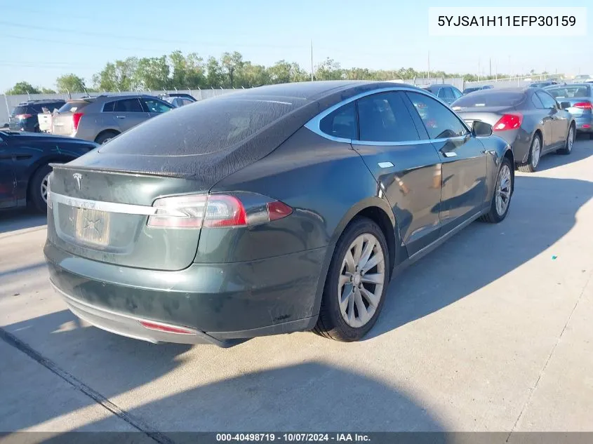 2014 Tesla Model S VIN: 5YJSA1H11EFP30159 Lot: 40498719