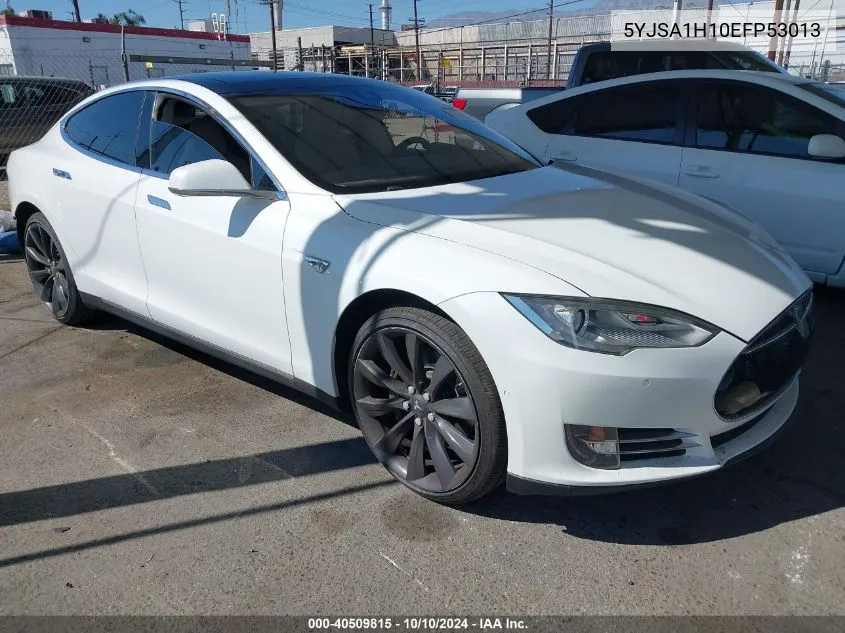 2014 Tesla Model S P85 VIN: 5YJSA1H10EFP53013 Lot: 40509815