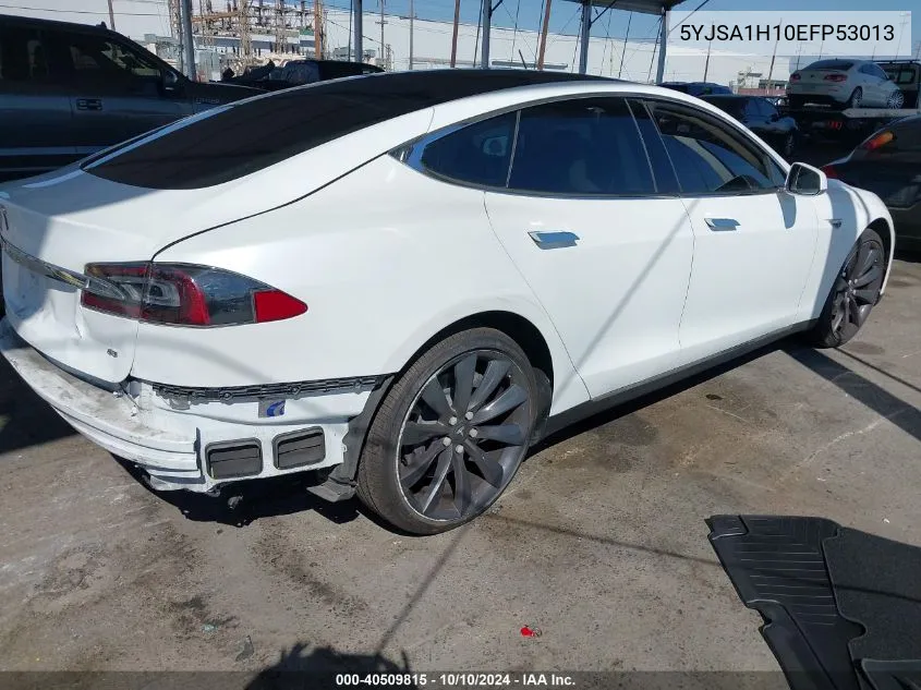 2014 Tesla Model S P85 VIN: 5YJSA1H10EFP53013 Lot: 40509815