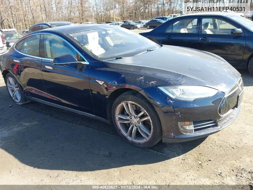 5YJSA1H11EFP40531 2014 Tesla Model S P85