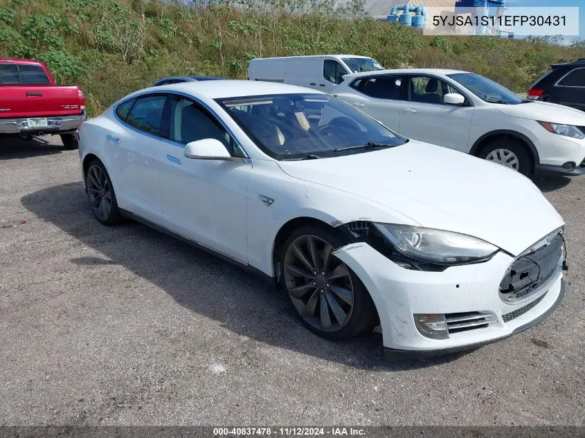 5YJSA1S11EFP30431 2014 Tesla Model S