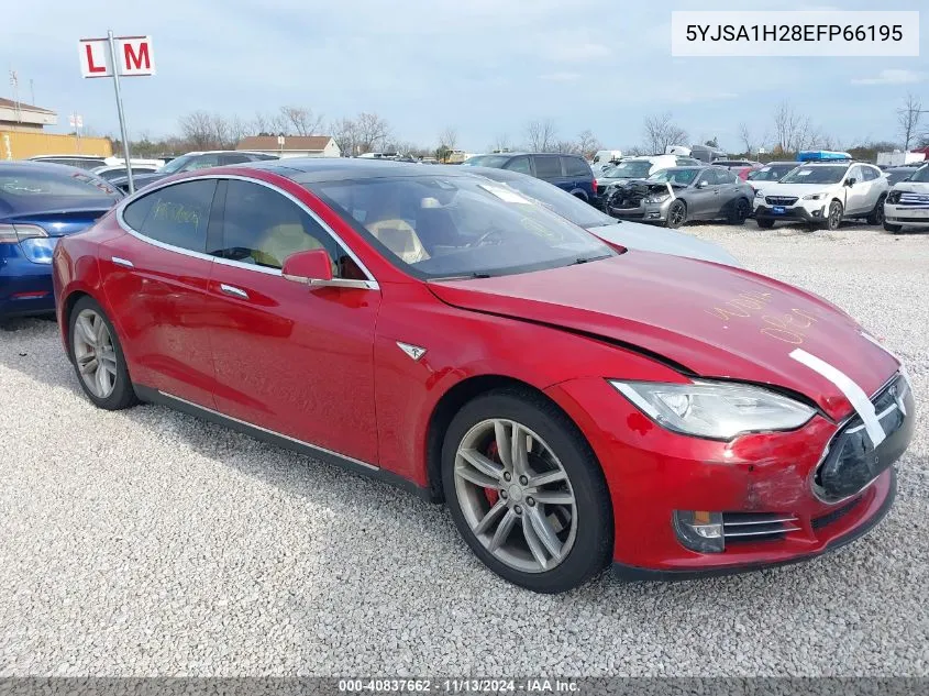 5YJSA1H28EFP66195 2014 Tesla Model S P85D