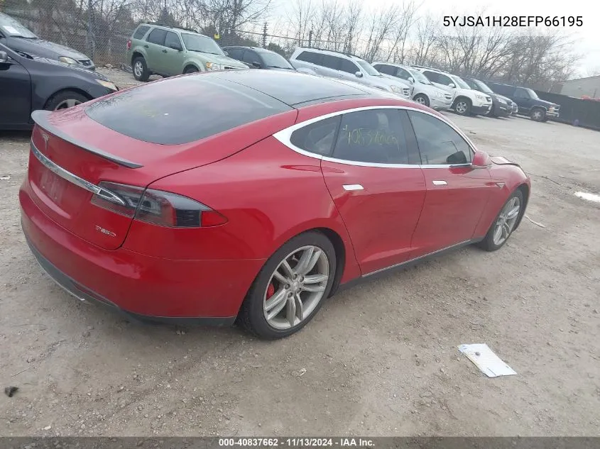 5YJSA1H28EFP66195 2014 Tesla Model S P85D