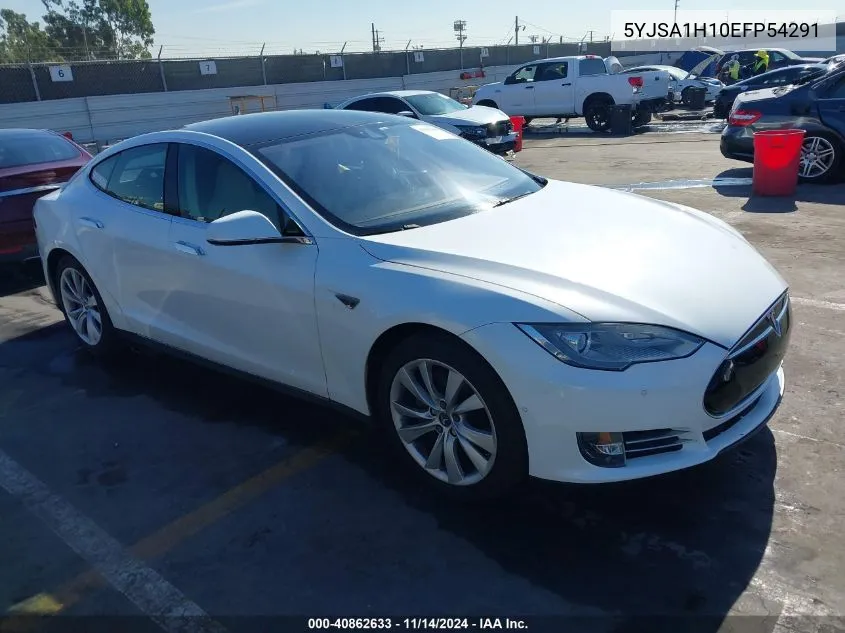 2014 Tesla Model S P85 VIN: 5YJSA1H10EFP54291 Lot: 40862633