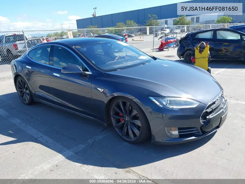 5YJSA1H46FF081650 2015 Tesla Model S 85D/P85D