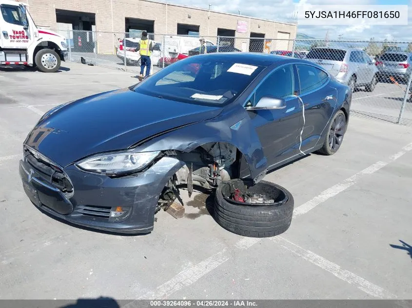 5YJSA1H46FF081650 2015 Tesla Model S 85D/P85D